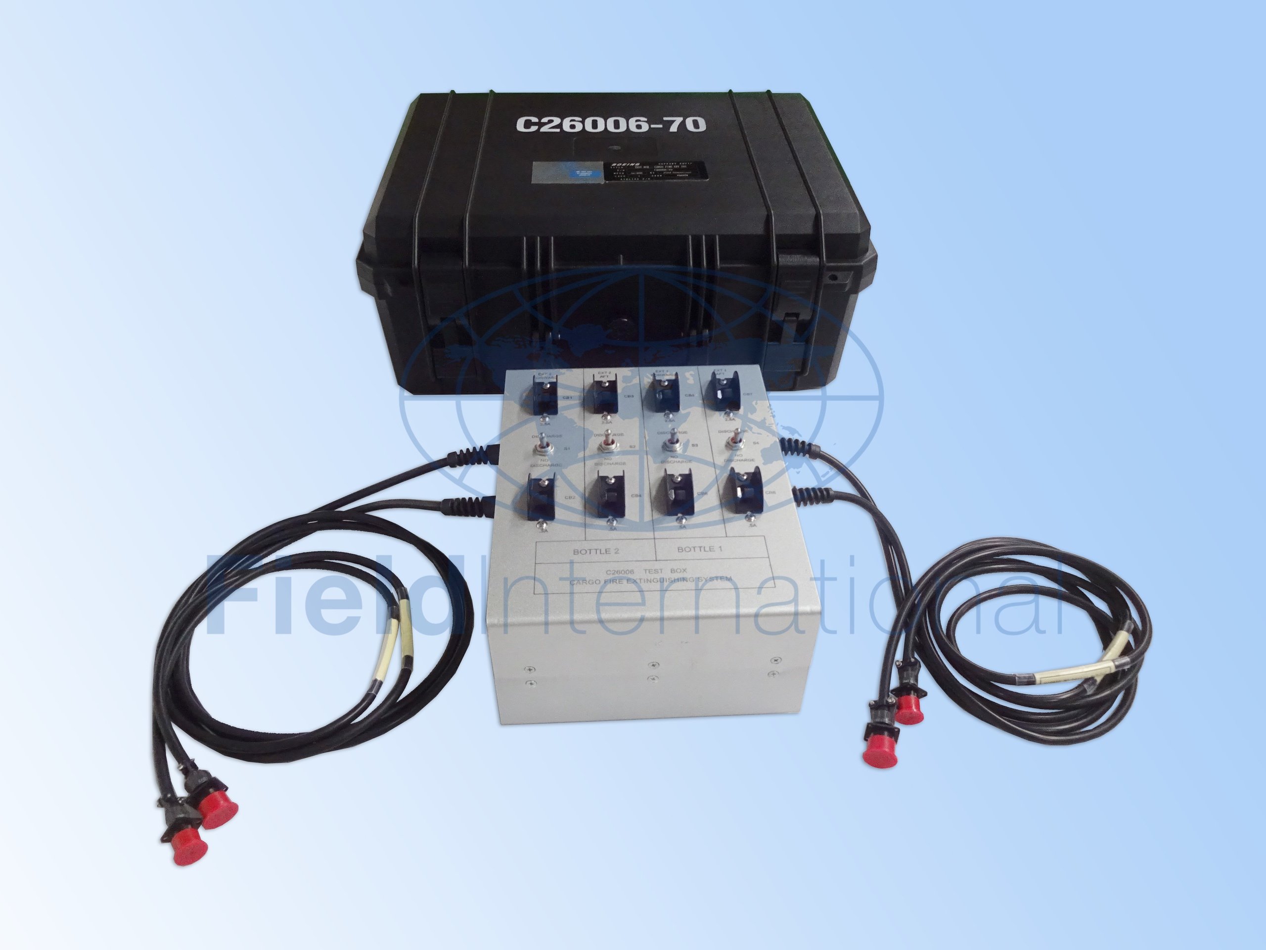 C26006-70 TEST BOX - CARGO FIRE EXTINGUISHING SYSTEM